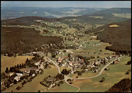 Altglashütten Feldberg (Schwarzwald) Luftbild  v. Flugzeug aus 1981