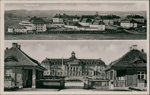 Ansichtskarte Zwickau 2 Bild: Heinrich Braun Krankenhaus 1942