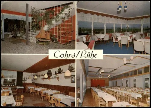 Grünendeich MB Hotel-Restaurant-Café Fährhaus Lühe Cohrs 1964