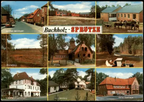 Sprötze-Buchholz in der Nordheide MB u.a. mit Sprötzer   Jugendferienheim  1975