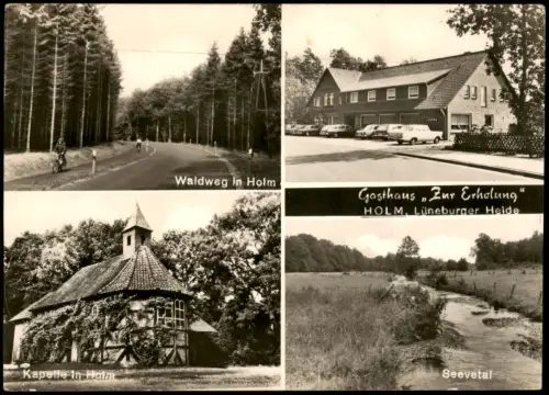 Buchholz in der Nordheide Umlandansichten HOLM mit Gast- Pensionshaus 1960