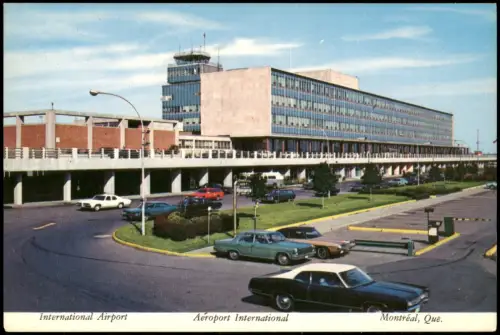 Montreal Internationaler Flughafen (Terminal und Kontrollturm) 1970