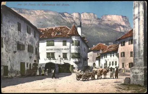 St. Pauls Eppan an der Weinstraße San Paolo  Strada del Vino Gasthof 1915