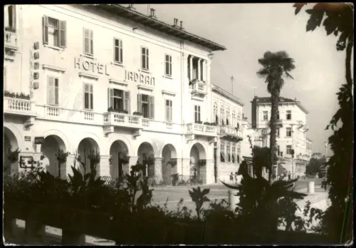 Postcard Porec Parenzo Hotel Jadran 1970