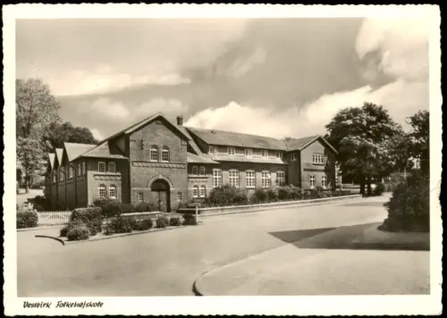 Postcard Horsens Kommune Vestbirk Folkehøjskole 1962