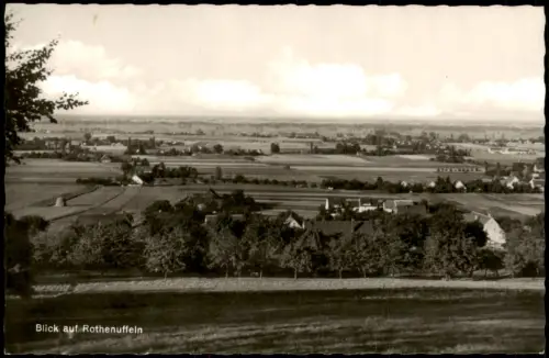 Ansichtskarte Rothenuffeln-Hille Panorama-Ansicht 1966