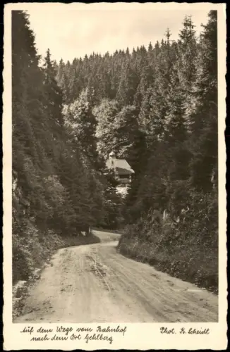 Ansichtskarte Gehlberg Umland-Ansicht Tal Partie Thüringer Wald 1938