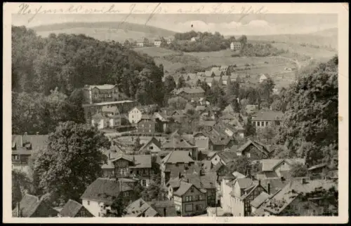 Ansichtskarte Bad Thal (Thüringen)-Ruhla Panorama-Ansicht 1952