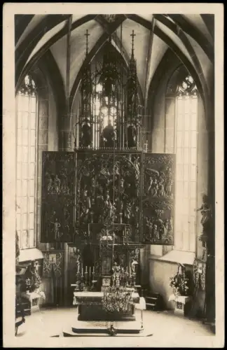 Ansichtskarte Heiligenblut am Großglockner Spätgotischer Hochaltar 1937