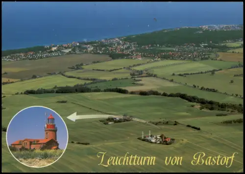Ansichtskarte Bastorf Leuchturm Luftbild 2000