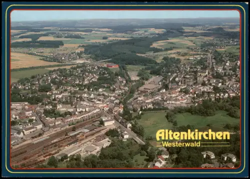 Altenkirchen (Westerwald) Luftbild Luftaufnahme   Flugzeug aus 1980