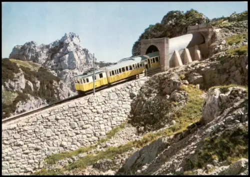 Ansichtskarte Bayrischzell Wendelsteinbahn Brannenburg-Wendelstein 1980