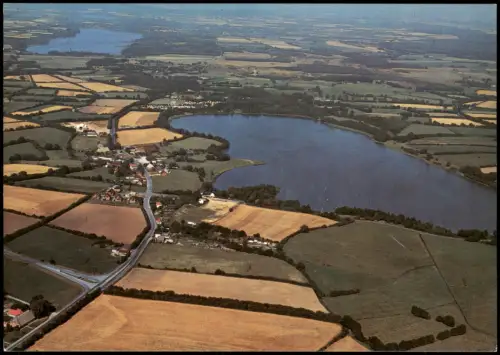 Borgdorf-Seedorf Luftaufnahme NATURPARK WESTENSEE Borgdorf Post Nortorf 1980