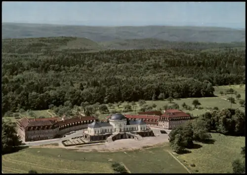 Ansichtskarte Stuttgart Schloss Solitude vom Flugzeug aus, Luftaufnahme 1965