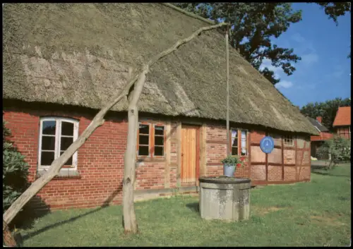 Ansichtskarte Ashausen Haus-Ansicht Dat ole Huus Ashausen 1990