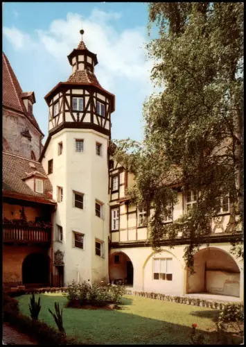 Ansichtskarte Ansbach Behringer Hof 1988