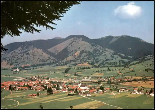 Ansichtskarte Unterammergau Panorama-Ansicht Gesamtansicht 1980