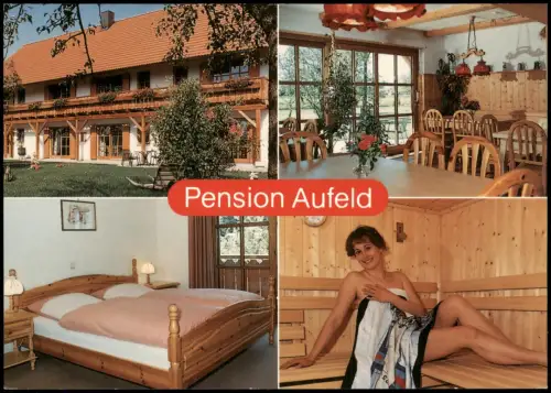 Landsberg am Lech Mehrbildkarte Pension Aufeld Landsberg Pitzling 1980
