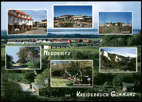 Rügen Rügen MB Neddesitz und alter Kreidebruch Gummanz mit Kreidemuseum 2000