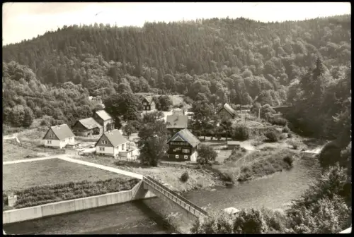 Wendefurth-Thale (Harz) Panorama-Ansicht Wendefurt Harz zur DDR-Zeit 1975