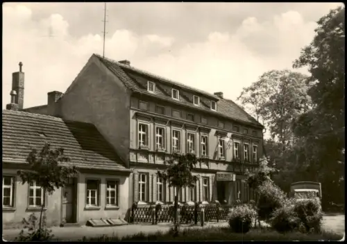 Ansichtskarte Havelberg Am Camps mit HOG Gaststätte Waldfrieden 1965/1962
