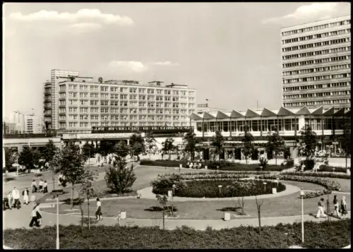 Ansichtskarte Berlin Wohnbauten in der Rathausstraße zur DDR-Zeit 1979/1977