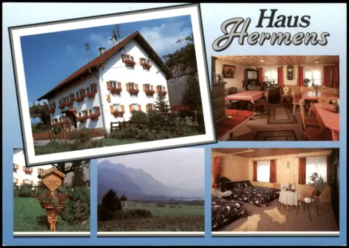 Buching-Halblech Haus Hermens St.-Peter-Weg Buching-Berghof (Mehrbildkarte) 1980