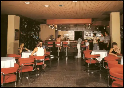 Zinnowitz Feriendienst der IG Wismut Meerwasserhallenbad Hallenbar Usedom 1986