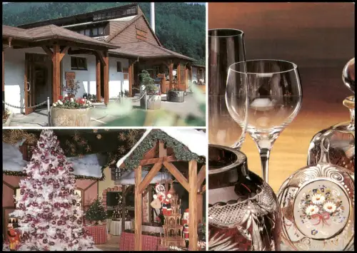 Wolfach (Schwarzwald) Dorotheenhütte Mundblas-Hütte  Museum Weihnachtsdorf 1980
