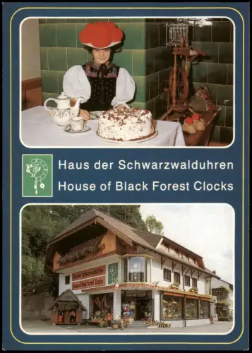 Hornberg Hornberg, Haus der Schwarzwalduhren und SCHWARZWÄLDER KIRSCHTORTE 1980