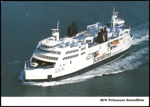 Ansichtskarte  Schiff Ship Fähre Fährschiff M/V Prinsesse Benedikte 2000