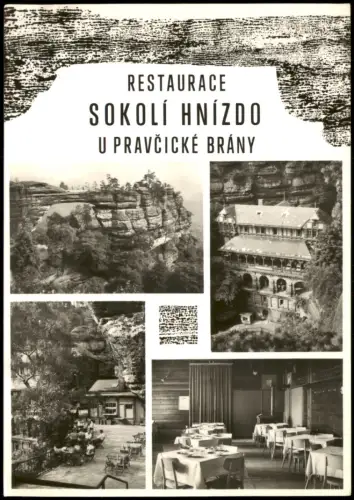 .Tschechien Tschechien RESTAURACE SOKOLÍ HNÍZDOU PRAVČICKÉ BRÁNY 1975