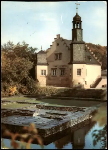 Ansichtskarte Rodewisch (Vogtland) Schlößchen Göltzsch zur DDR-Zeit 1989