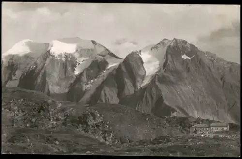 Cartolina Val di Vizze Passo Vizze Pfitscherjochhaus Fotokarte 1940