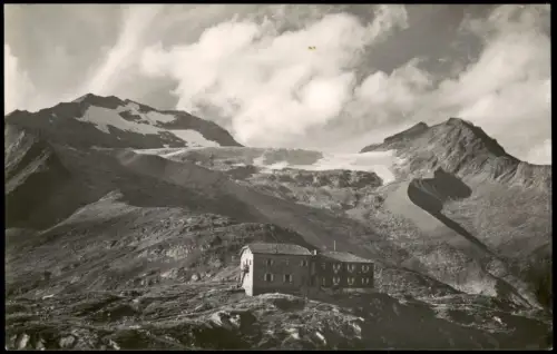 Cartolina Val di Vizze Rif. Passo Vizze Pfitscherjochhaus Fotokarte 1950