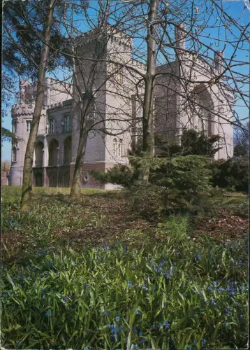 Kurnik (1939–1945 Burgstadt) Kórnik Schloss Kórnik, Süd-Gartenfassade 1985