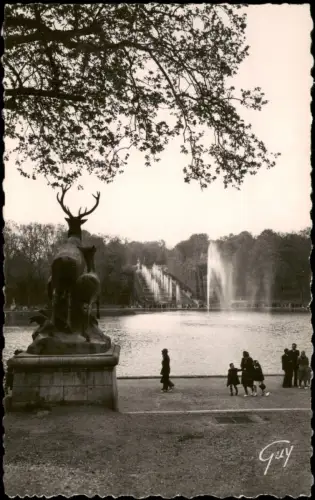 Sceaux L'octogone et les grandes cascades, Domaine de Sceaux 1955