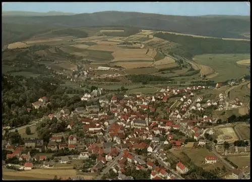Ansichtskarte Bad Salzschlirf Luftbild 1969