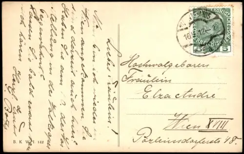 Ansichtskarte Wien Stephansdom 1912