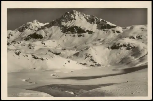 Ansichtskarte Obertauern Seekarhaus mit Wurmwand 1930