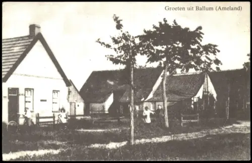Postkaart Ballum Traditionelle Wohnhäuser in Ballum 1977