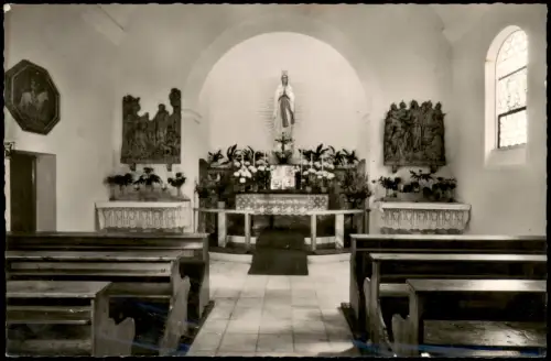 Wigratzbad-Opfenbach Innenansicht der Wallfahrtskapelle Maria vom Sieg 1955