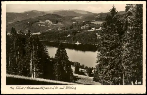 Ansichtskarte Titisee Am Titisee Schwarzwald mit Feldberg 1951