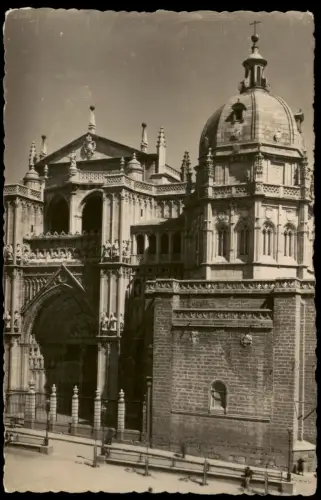 Postale Toledo Detalle de la Catedral - Fotokarte 1940