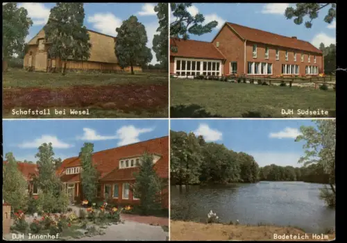 Niedersachsen MB DJH Jugendherberge Inzmühlen Nordheide Niedersachsen 1960