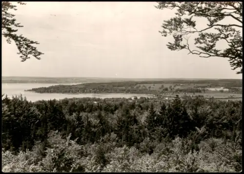 Herrsching am Ammersee Panorama-Ansicht Blick in die Herrschinger Bucht 1960