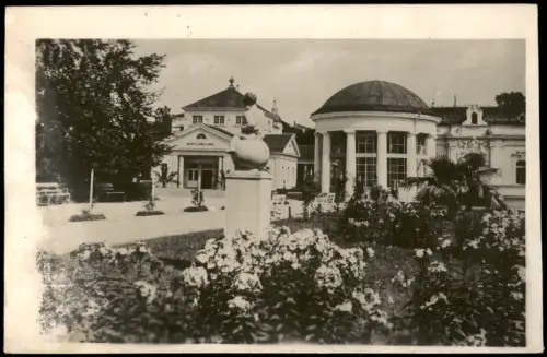 Postcard Franzensbad Františkovy Lázně Františkův pramen 1953