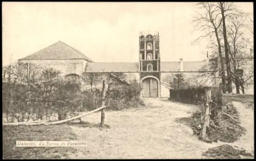 Postkaart Waterloo Waterlô La Ferme de Papelotte Künstlerkarte 1918