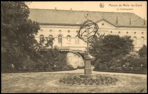 Postkaart Melle bei Gent Maison de Melle lez-Gand Le Cosmographe. 1917