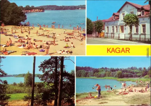 Kagar-Rheinsberg Großer Zechliner See, Ferienheim  Am Großen Zermitten 1982